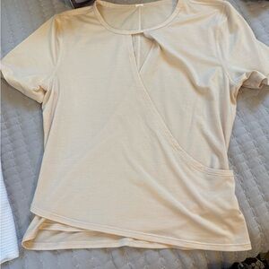 Elegant Cream Women's Top